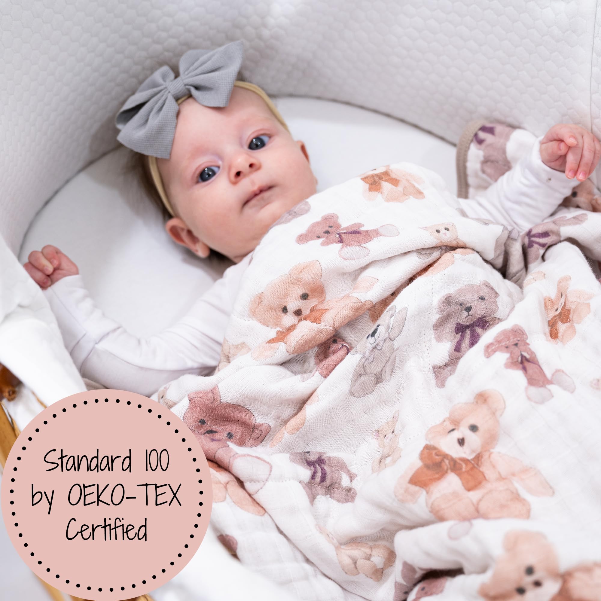 LollyBanks OEKO-TEX certified blanket ensures safety and quality.