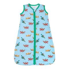 LollyBanks sleep sack with plane bear print for cozy nights
