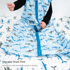 LollyBanks Sleep Sack 100percent cotton keeps delicate baby skin soft.