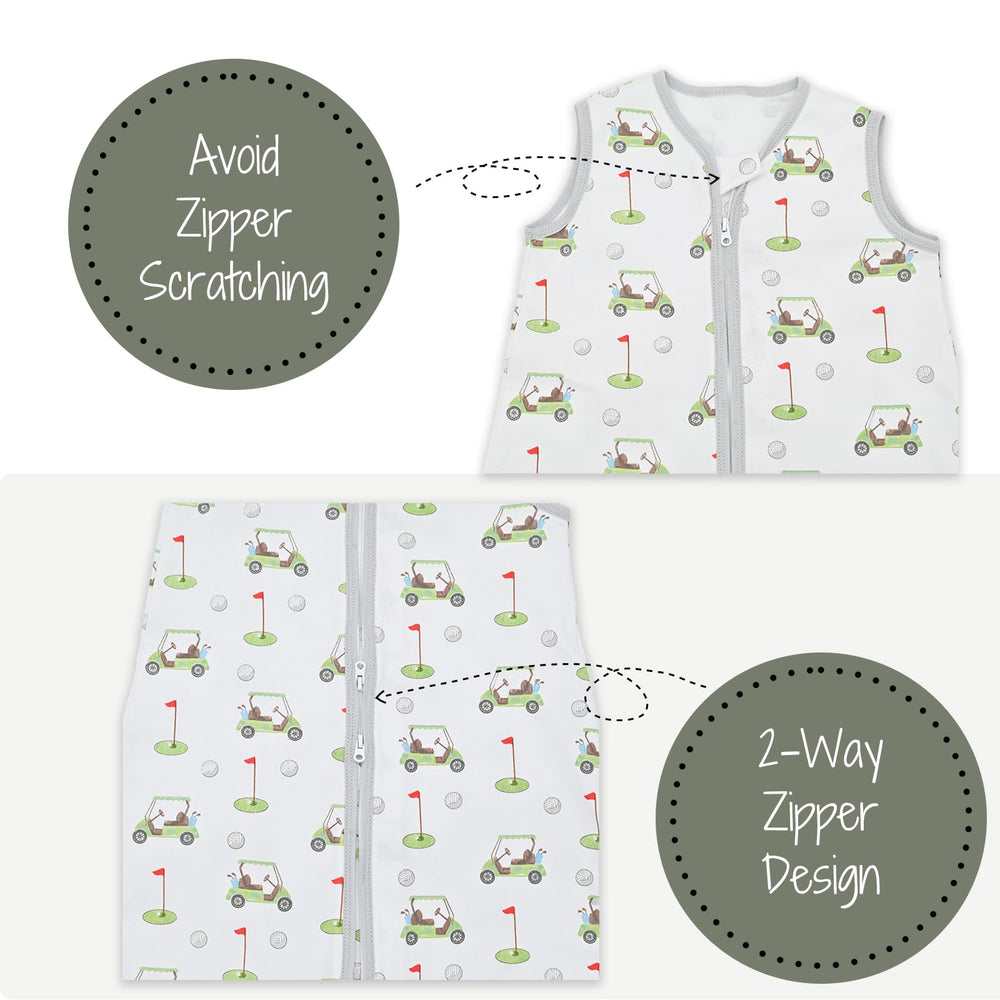LollyBanks Sleep Sack baby wearing sleep sack in cozy bedtime scene