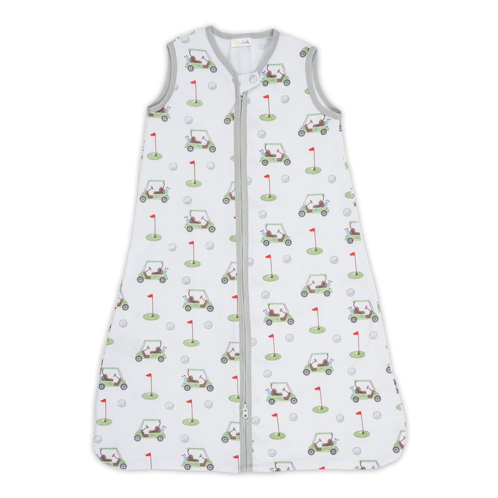 LollyBanks Sleep Sack organic cotton close-up shows soft fabric for delicate skin