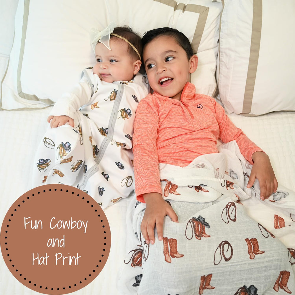 LollyBanks size chart showing 0-24 months range for sleep sack
