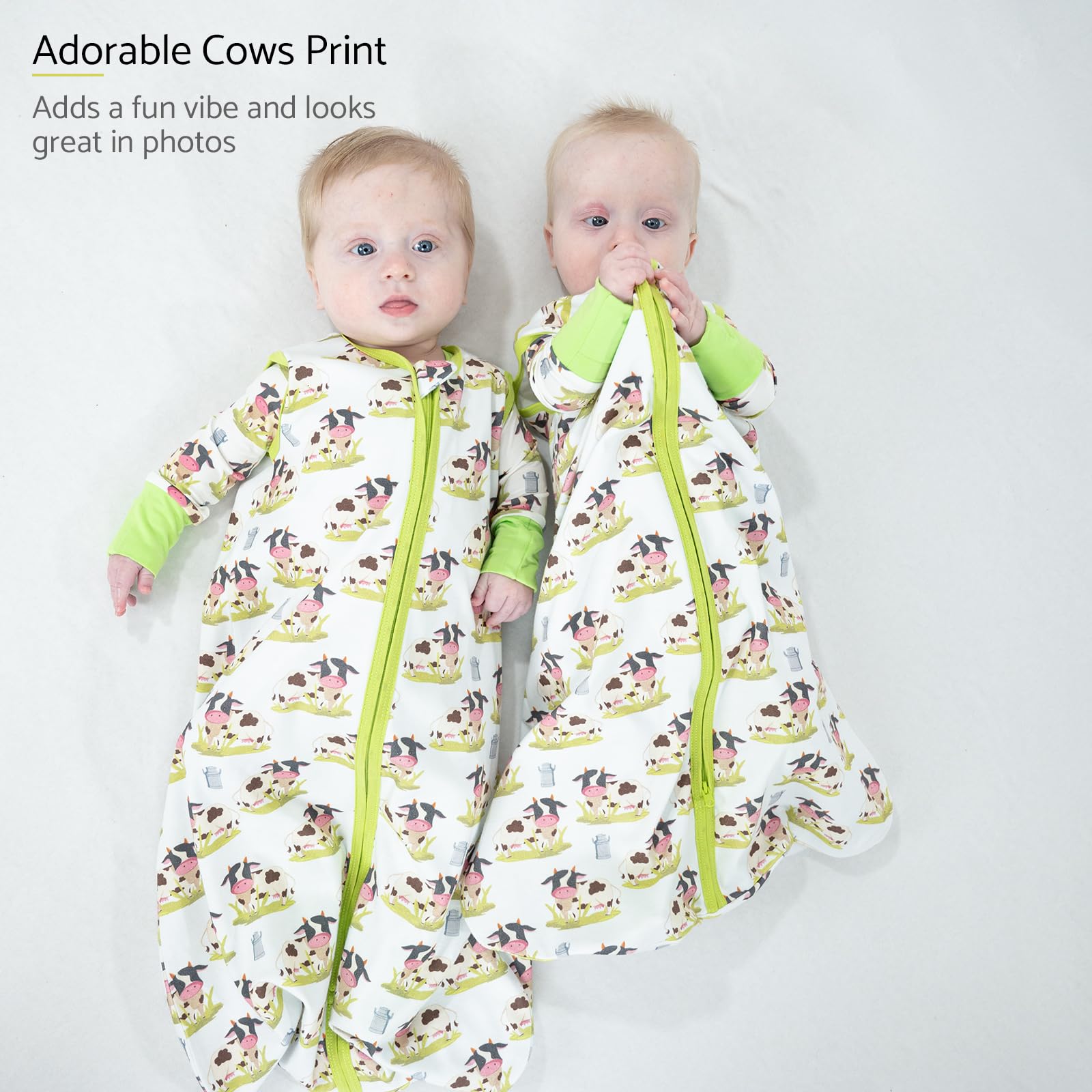 LollyBanks 100% cotton fabric feels soft on baby's skin