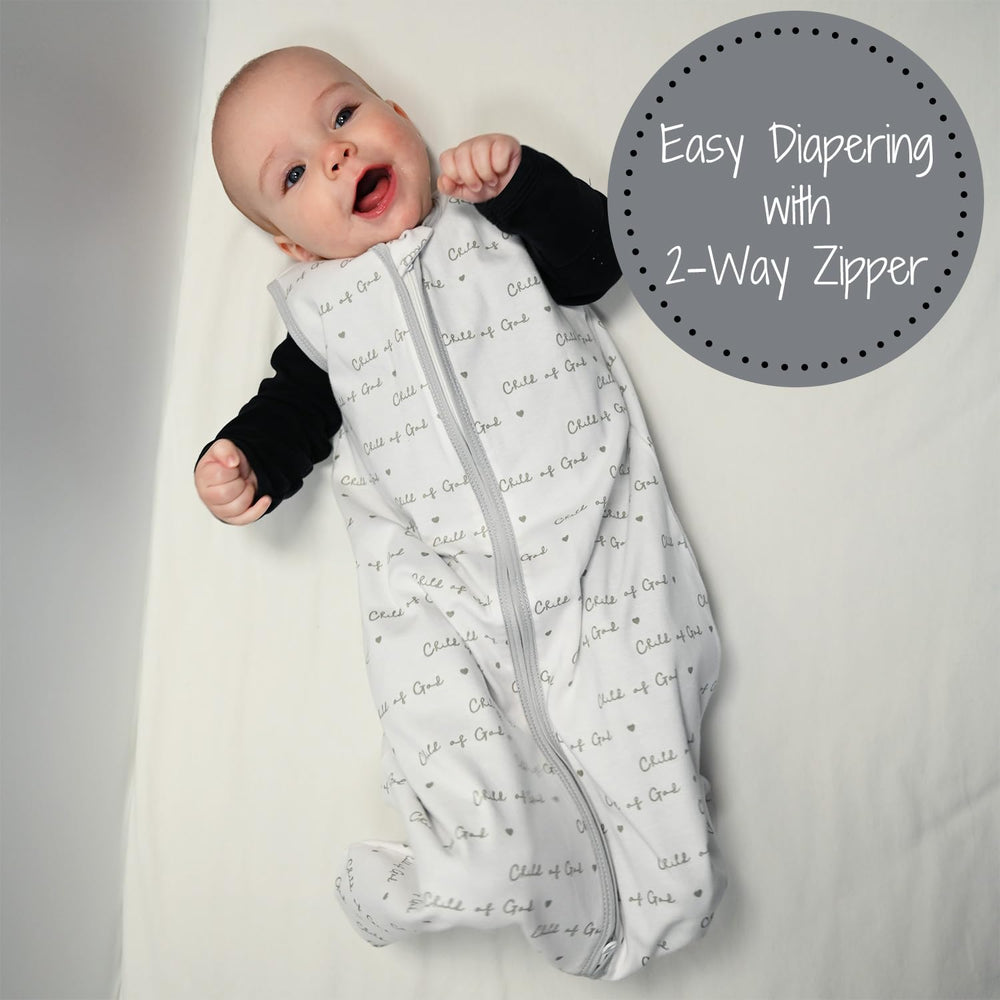LollyBanks Sleep Sack TOG 0.5 close-up highlighting lightweight warmth.