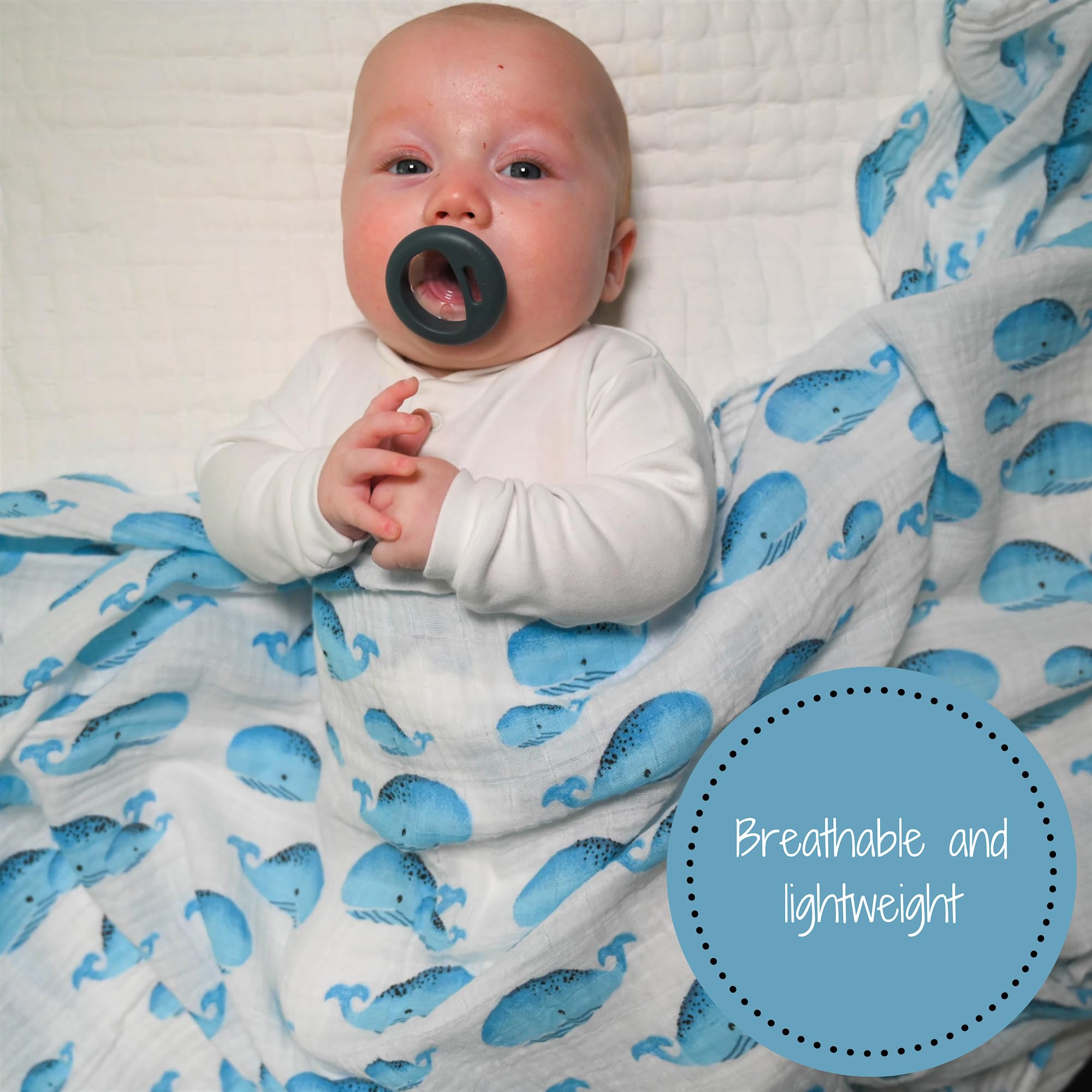 LollyBanks swaddle blanket OEKO-TEX certified for parent peace of mind.