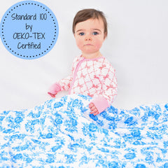 LollyBanks swaddle used for burping, nursing, and quick soothing during busy days.