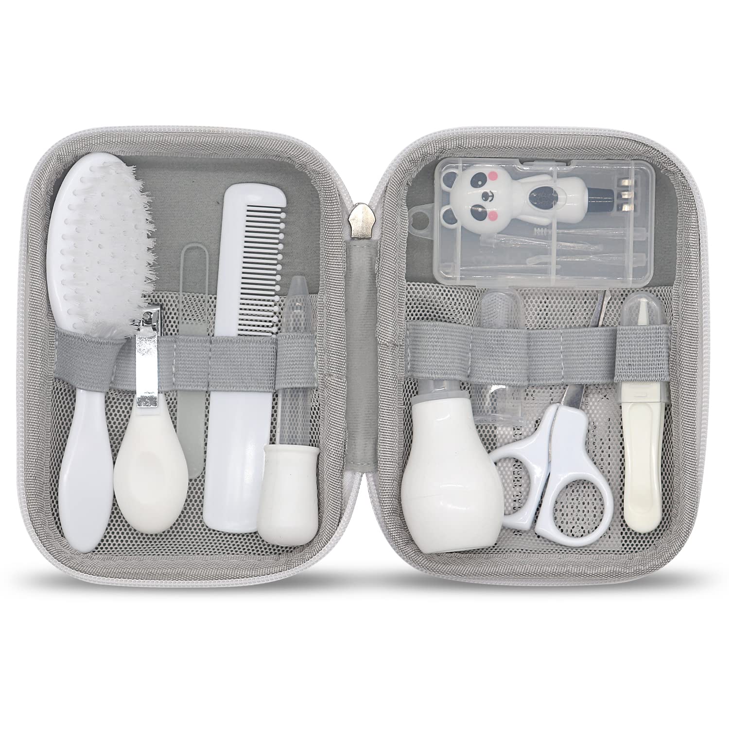 LolyyDens baby grooming kit with hair brush for gentle newborn care