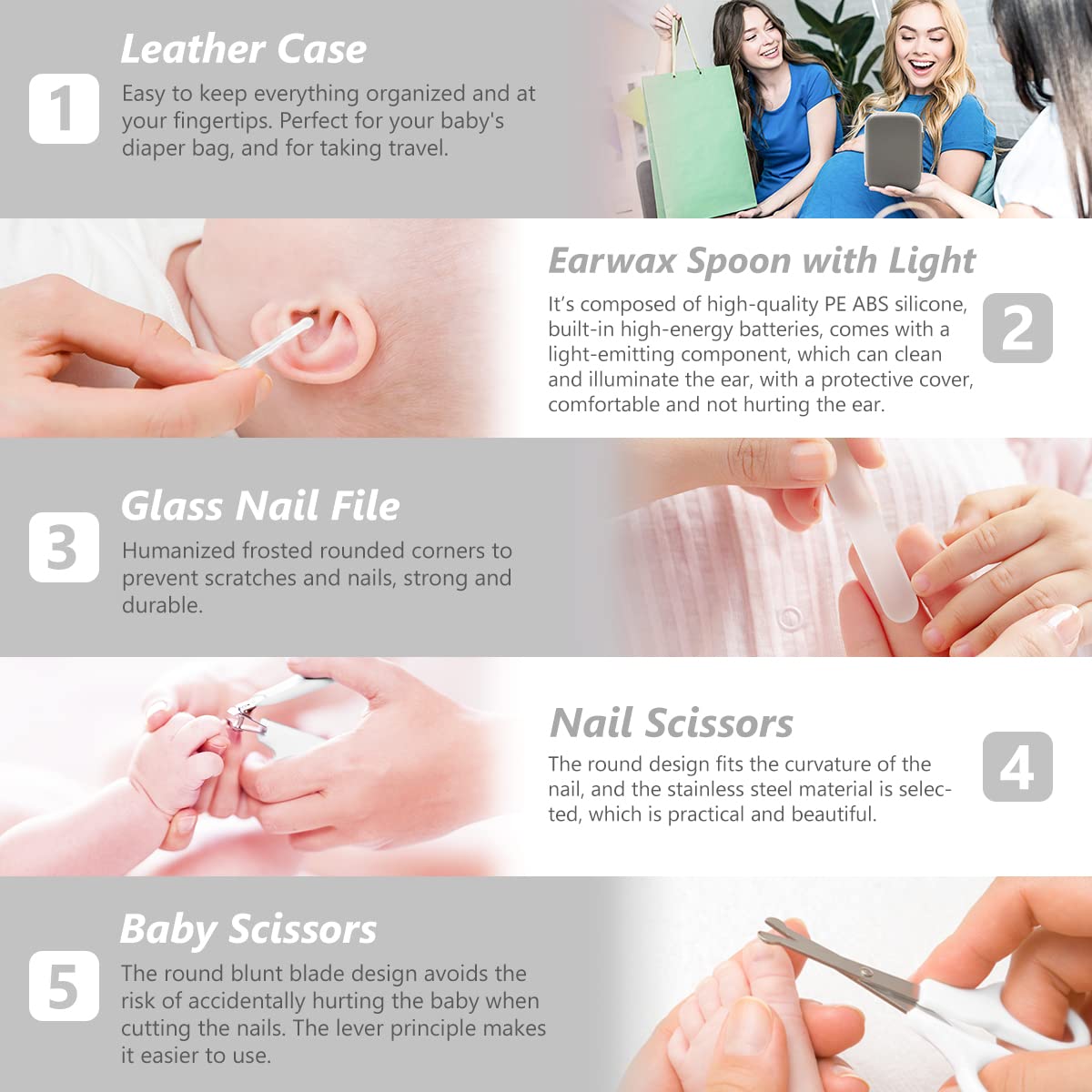 LolyyDens nasal aspirator for quick, gentle nasal cleaning
