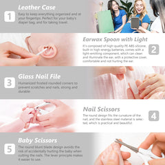 LolyyDens nasal aspirator for quick, gentle nasal cleaning