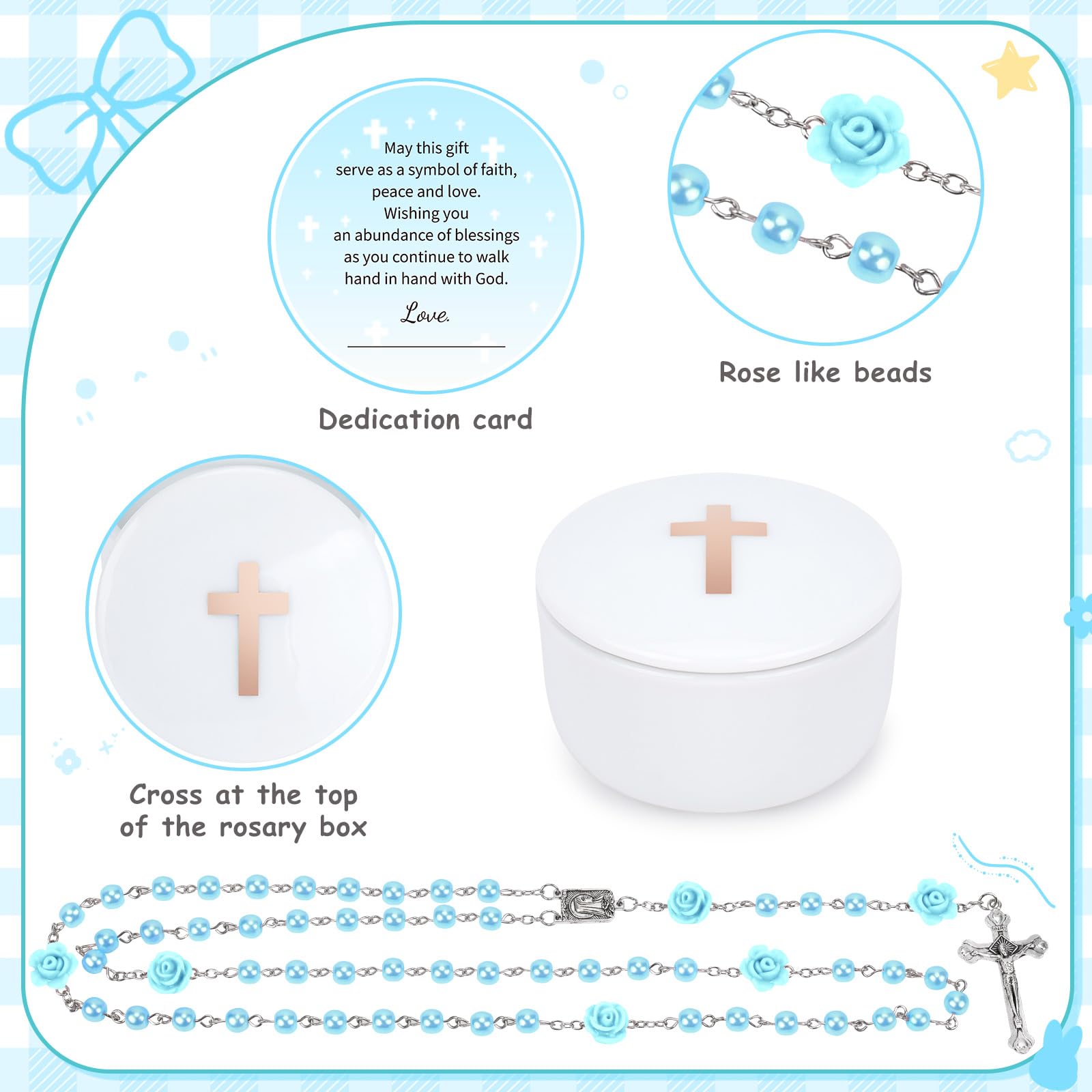 LOMEVE keepsake gift basket, ready for gifting on baptism day.