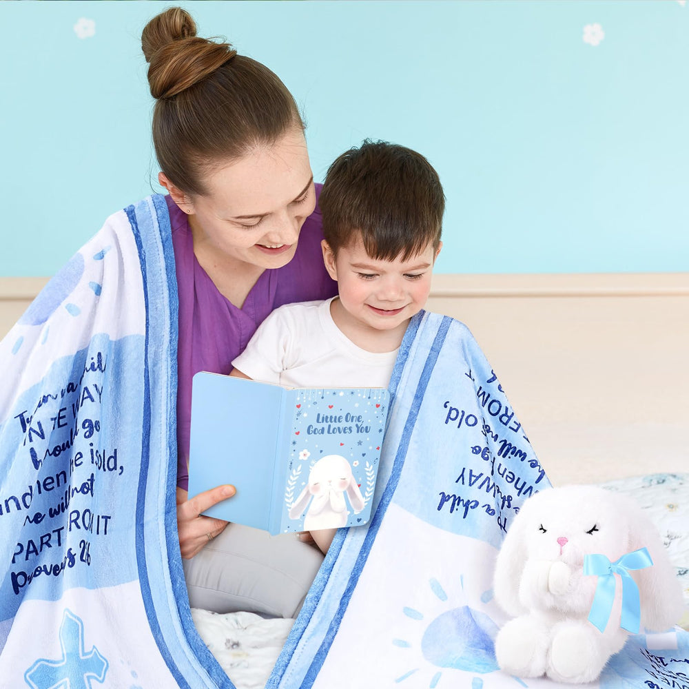 LOMEVE Godson Gift Basket: thoughtful keepsake for godson's baptism day and beyond.