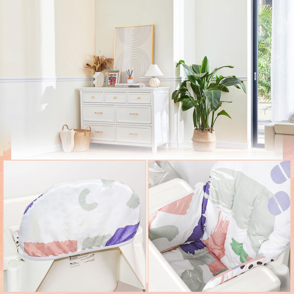Lomgwumy Antilop cushion wraparound shows secure all-around support during meals.