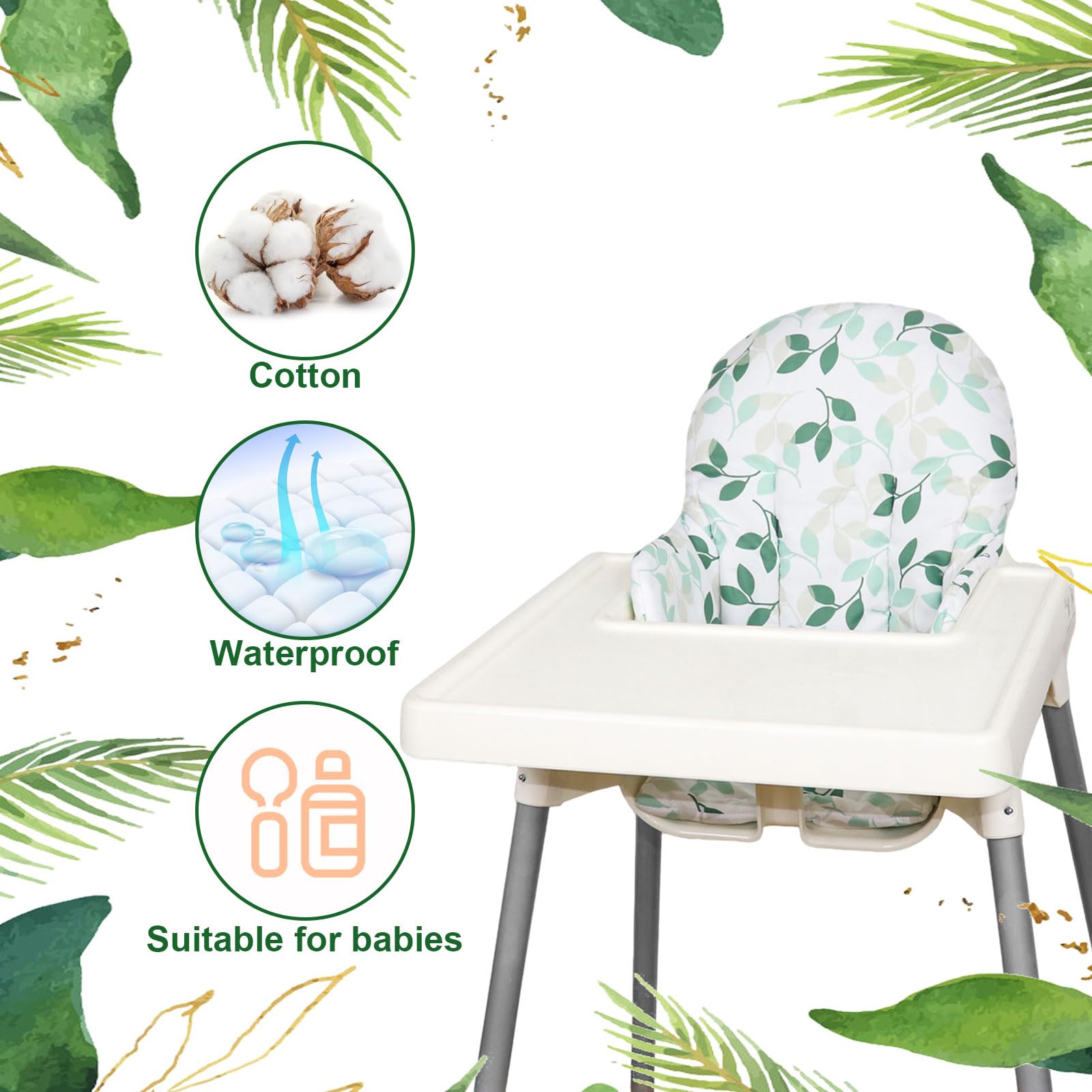 Lomgwumy cotton-soft cover feels gentle on baby's skin