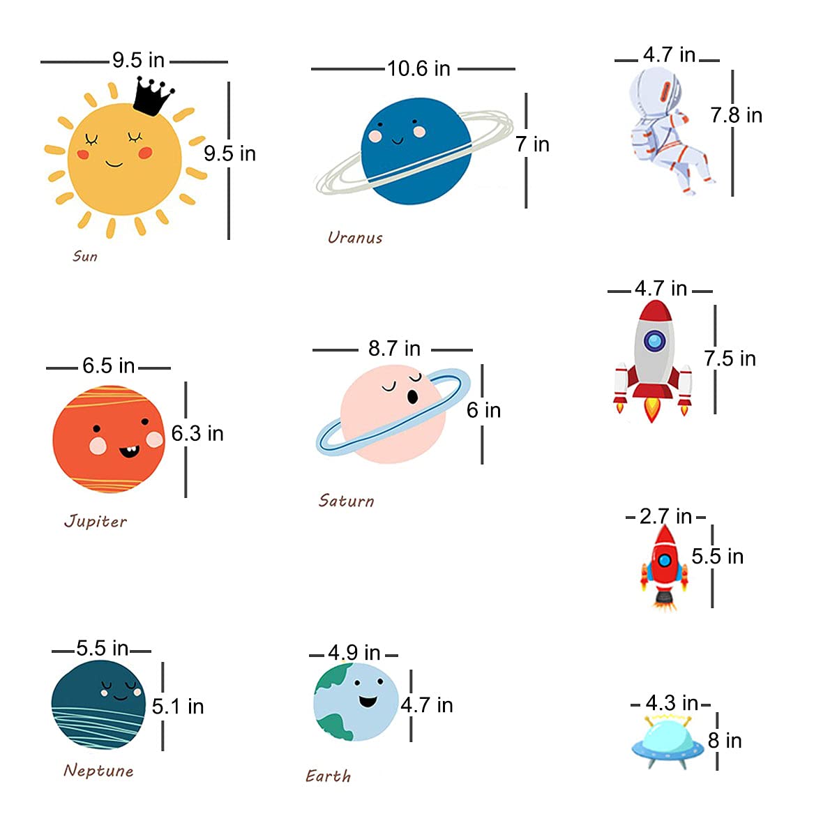 LOMILY playroom decor wall sticker brightens bedtime routines.