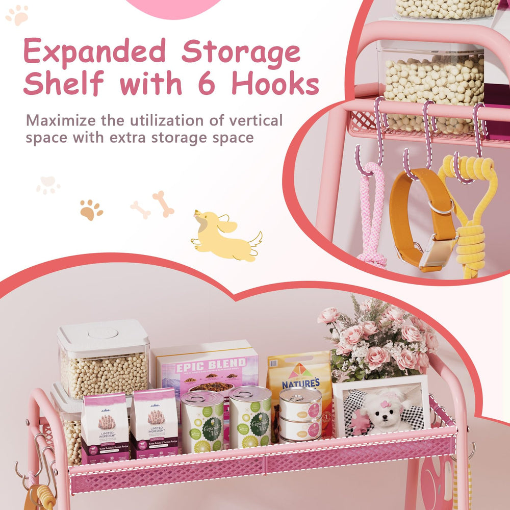 Lomivra toy storage with angled opening for quick pet access