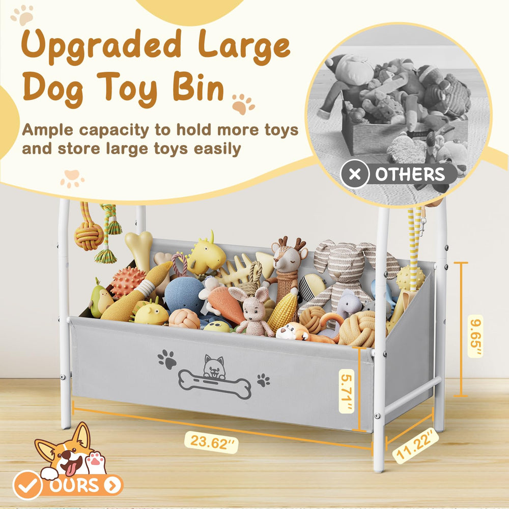 Lomivra Spacious toy storage for plush toys balls and chews