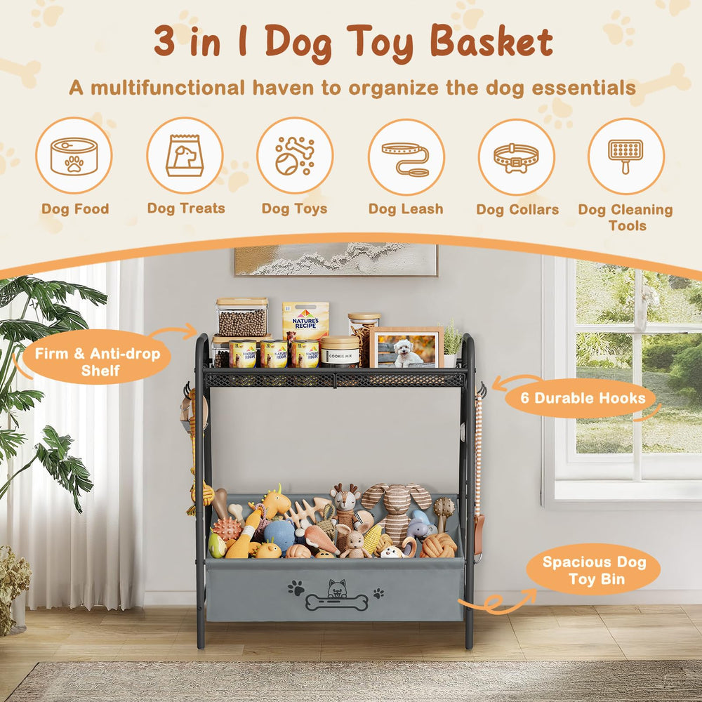 Lomivra angled opening helps pets grab toys independently