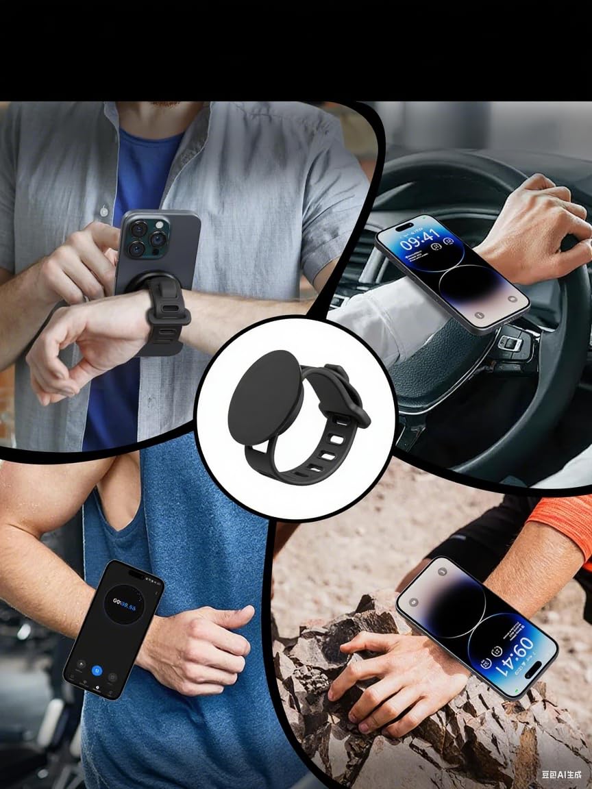 Longomat one-handed access design enables quick phone placement.