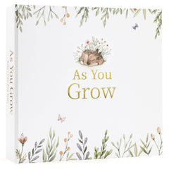 LONLAT Keepsake Baby Memory Book cover shows premium materials for lasting memories.