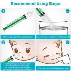 Lonmato soft silicone tip provides gentle relief for noses