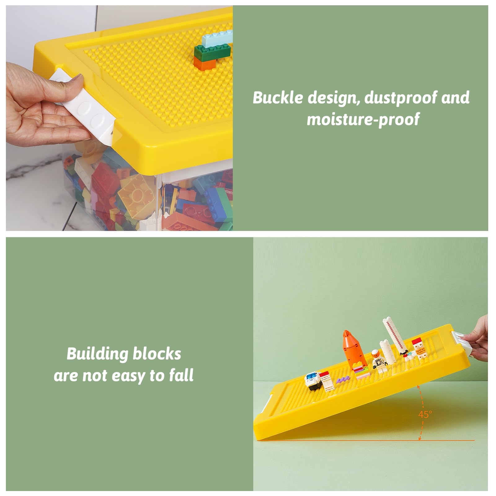 Loobuu versatile storage for bedroom or playroom organization.
