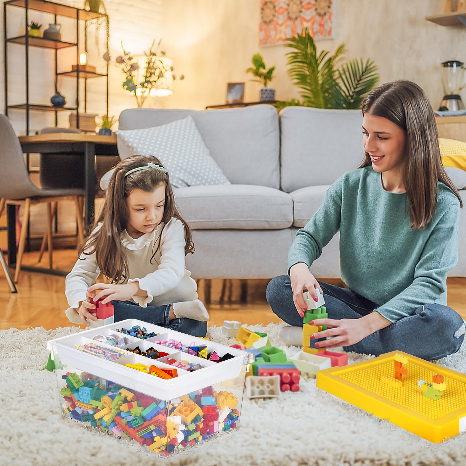 Loobuu crafts storage suitable for beads and sewing kits.