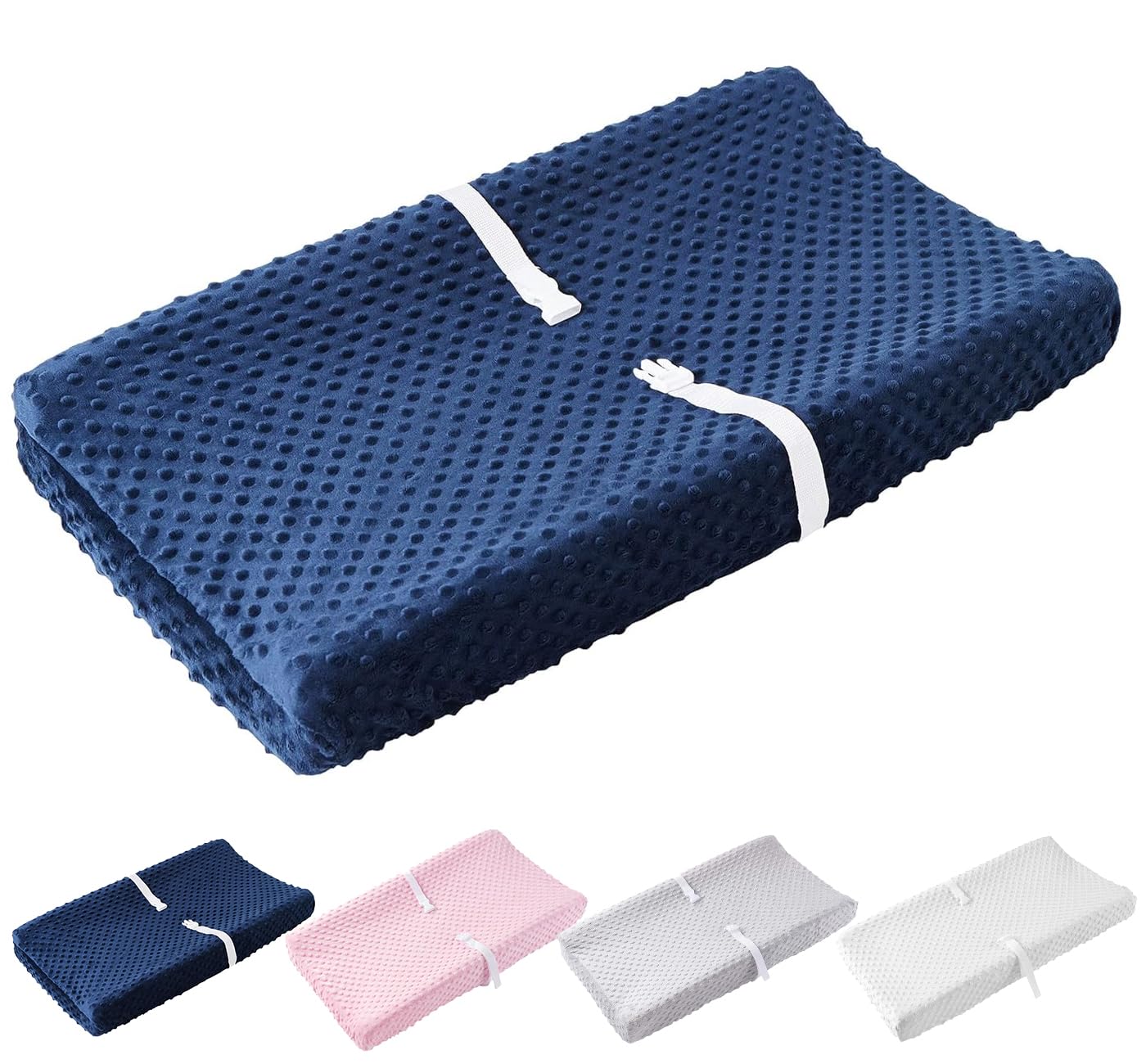 LOONAH safety strap quick-release buckle secures baby during changes.