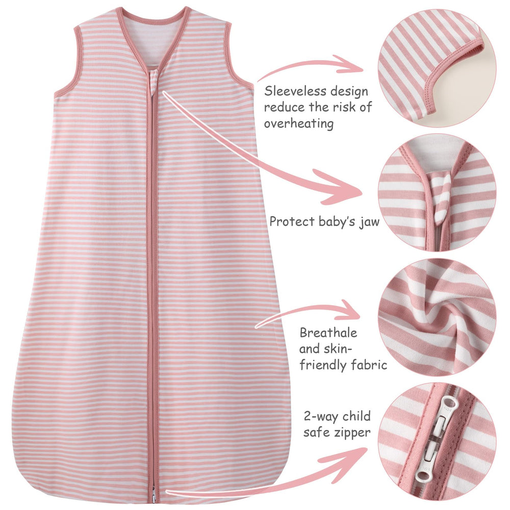 Close-up of Looxii 100% cotton fabric for sensitive baby skin