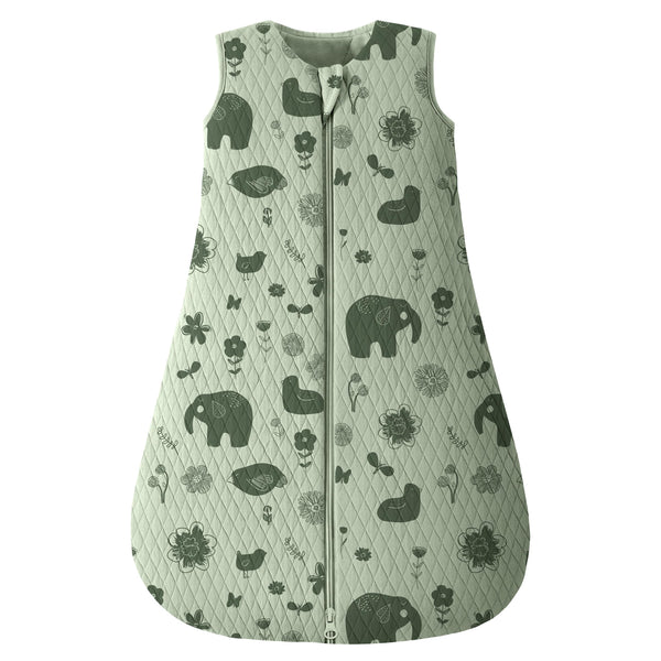 Looxii baby sleep sack with cotton outer fabric offers soft comfort for delicate skin