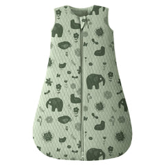 Looxii baby sleep sack with cotton outer fabric offers soft comfort for delicate skin