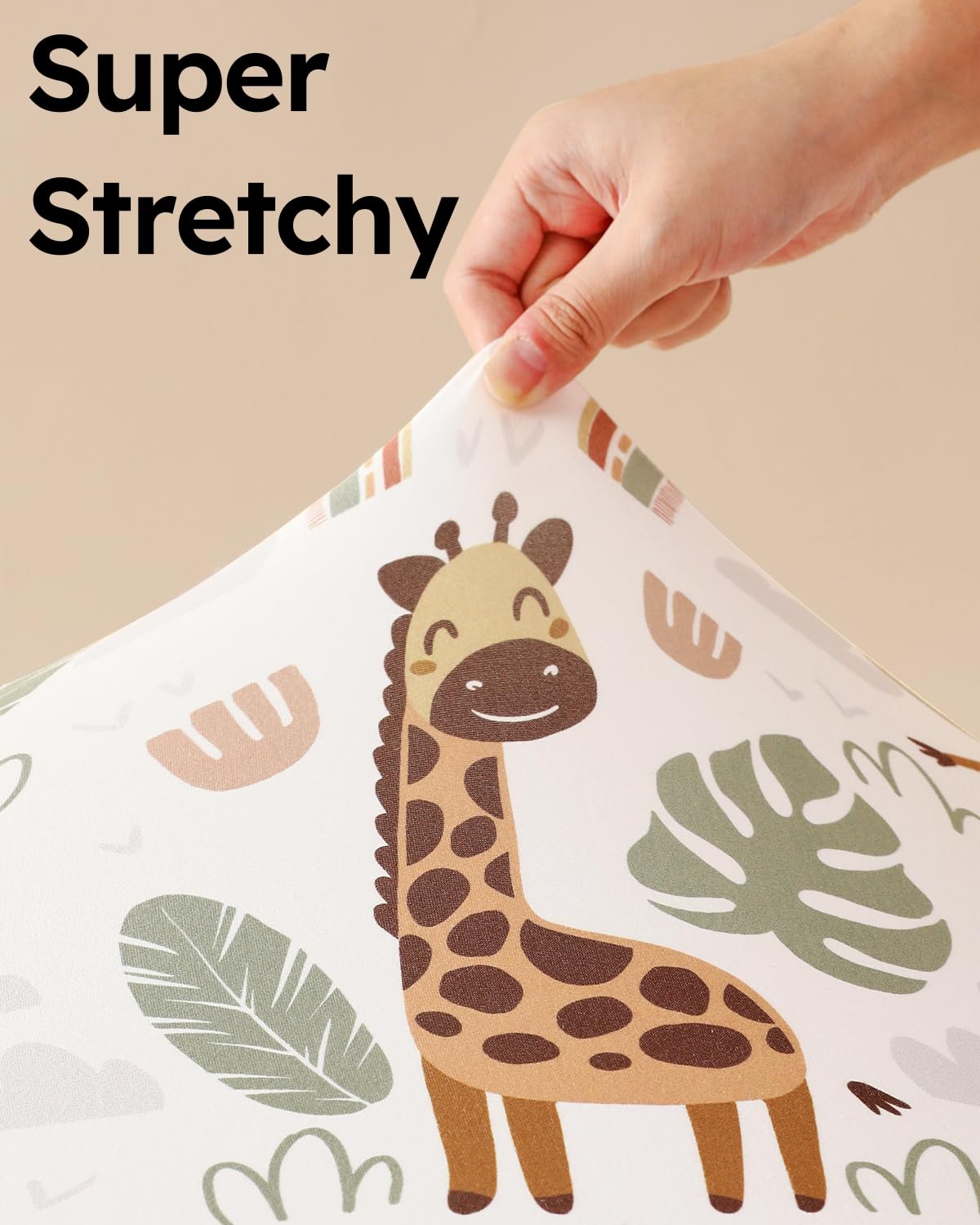 Looxii pack n play 3-pack with playful patterns to match nursery theme