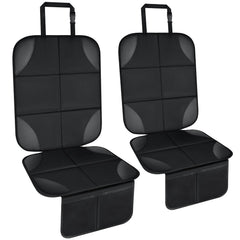 Lopjibar baby car seat protector with waterproof 600D fabric and anti-slip backing for secure protection.