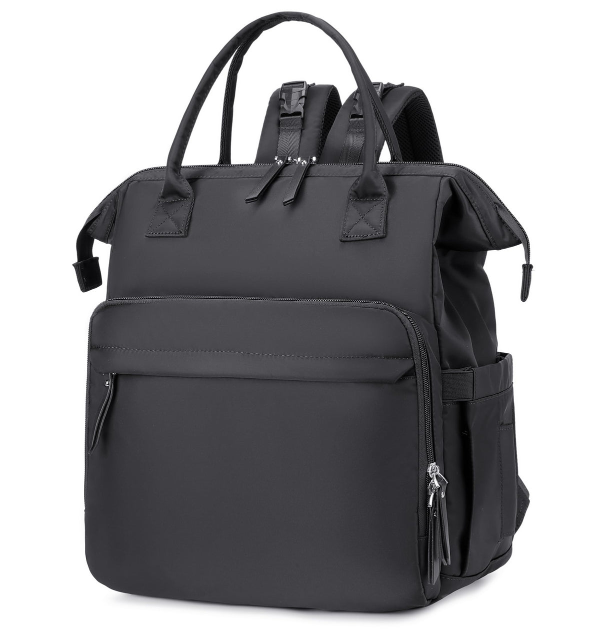LORADI Convertible Diaper Bag Tote with wide opening for fast access to baby items