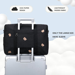 LORADI tote in large capacity design for diapers, meds, and formula during travel