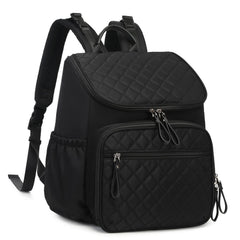 LORADI large-capacity diaper bag backpack with stroller straps for everyday outings.