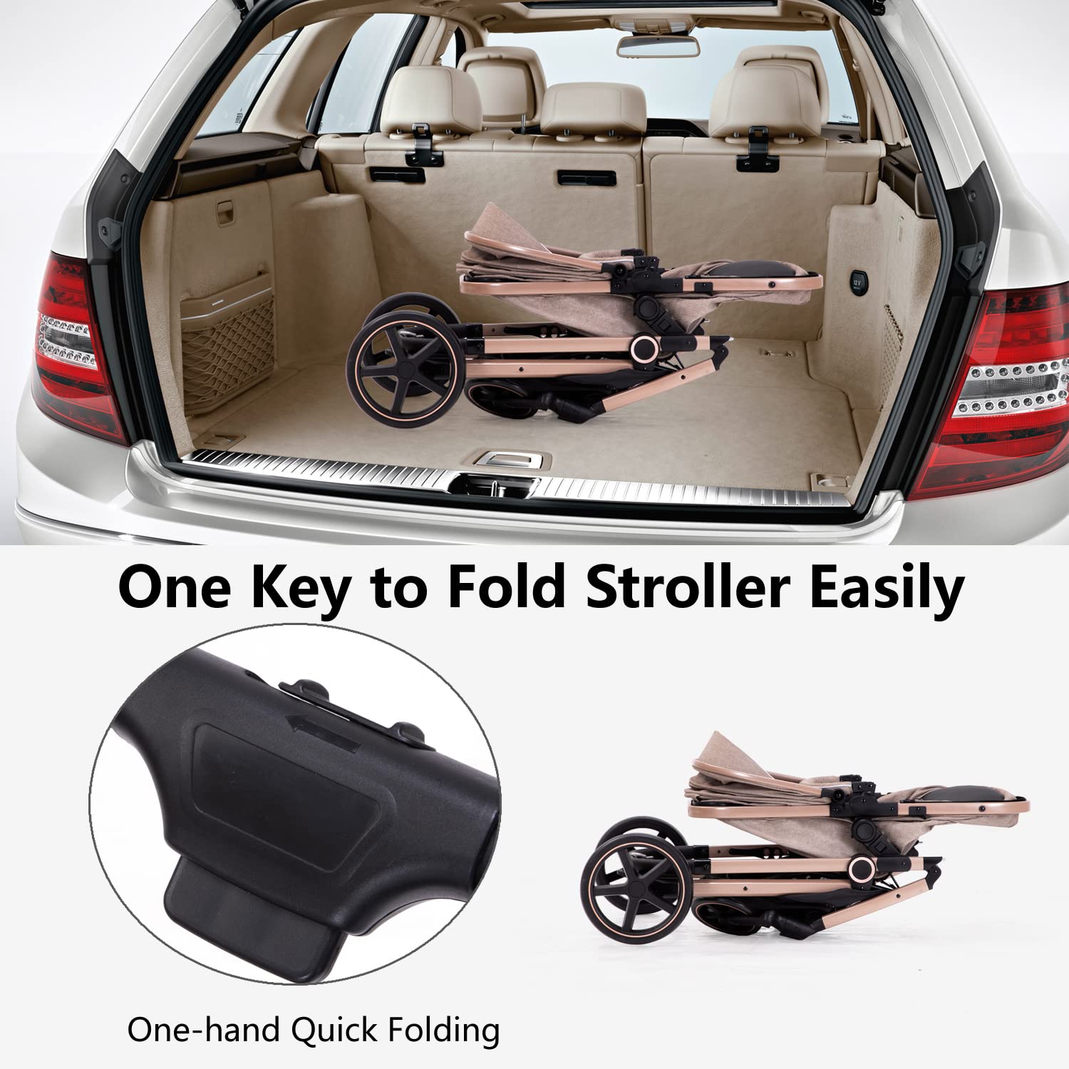 LORTSYBAB one-hand fold design enables quick setup.