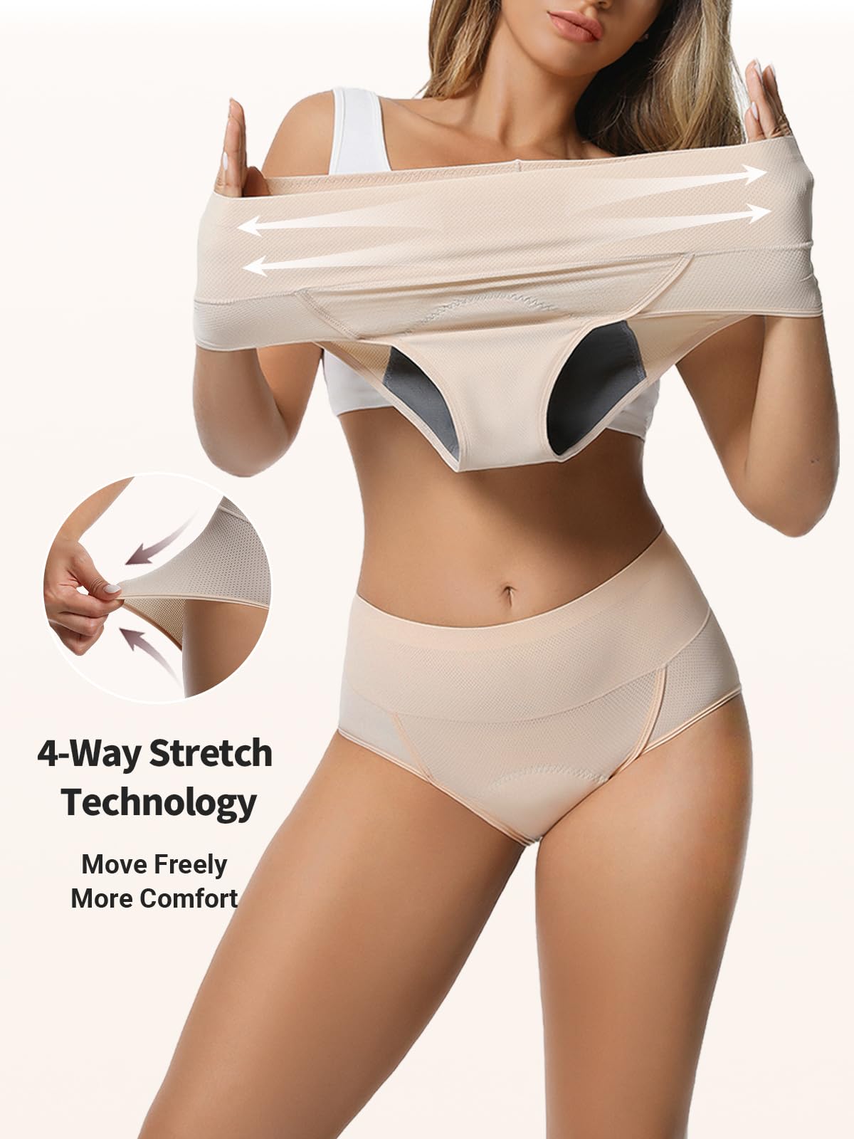 Loswie quick-dry material stays refreshed after washing and wear