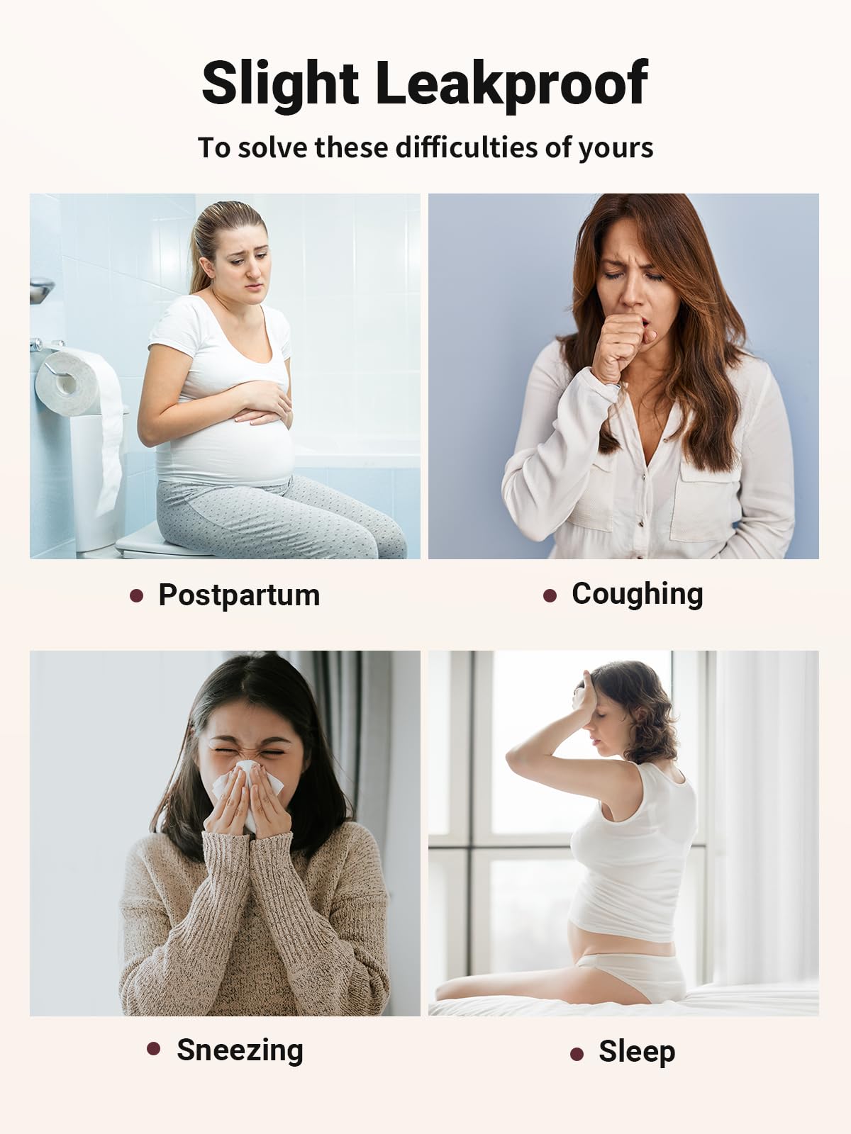 Loswie full-coverage underwear offering reliable protection.