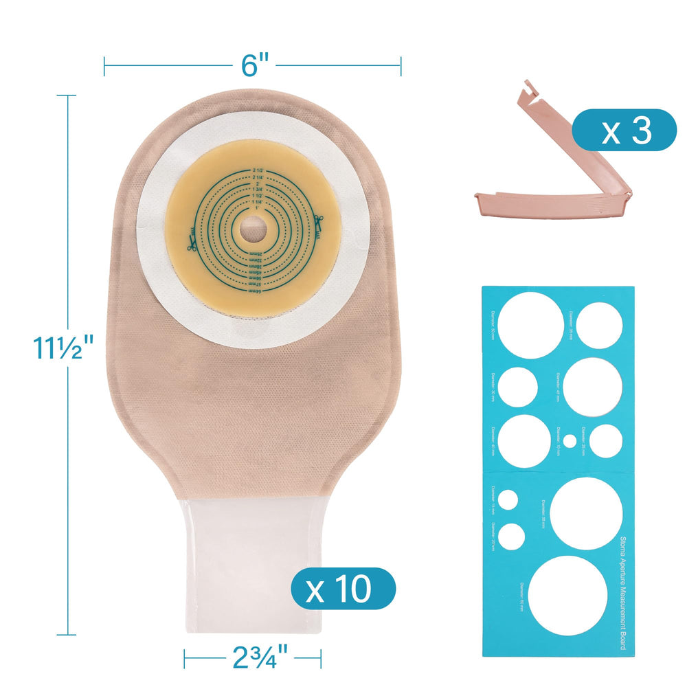 LotFancy packaging includes 10 bags, clamps, and instruction sheet