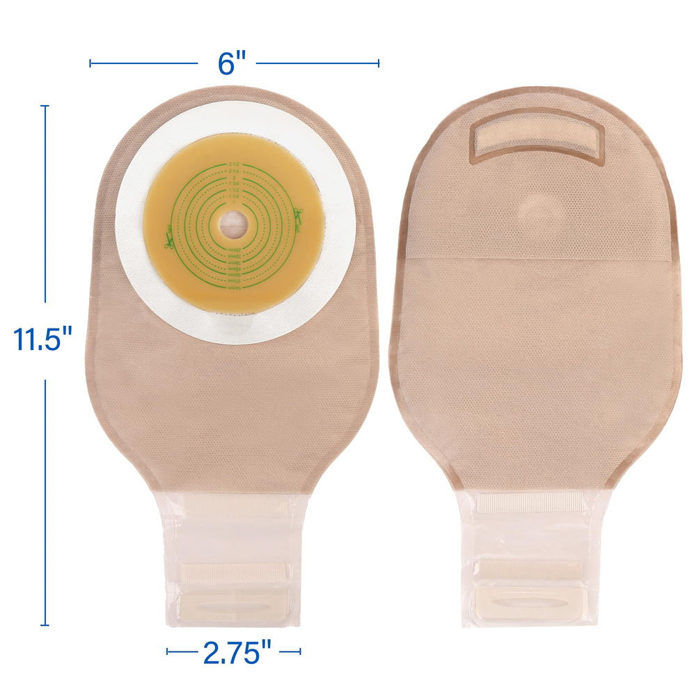 LotFancy stoma size chart included supports proper fit and comfort.