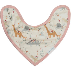 Loulou Lollipop bandana bib set soft muslin fabric detail and comfort.