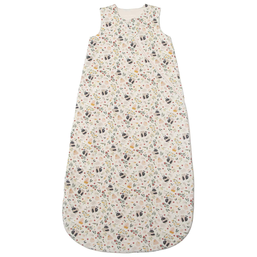 Loulou Lollipop Tencel Lyocell wearable blanket sleepsack with a 2-way zipper for easy diaper changes.