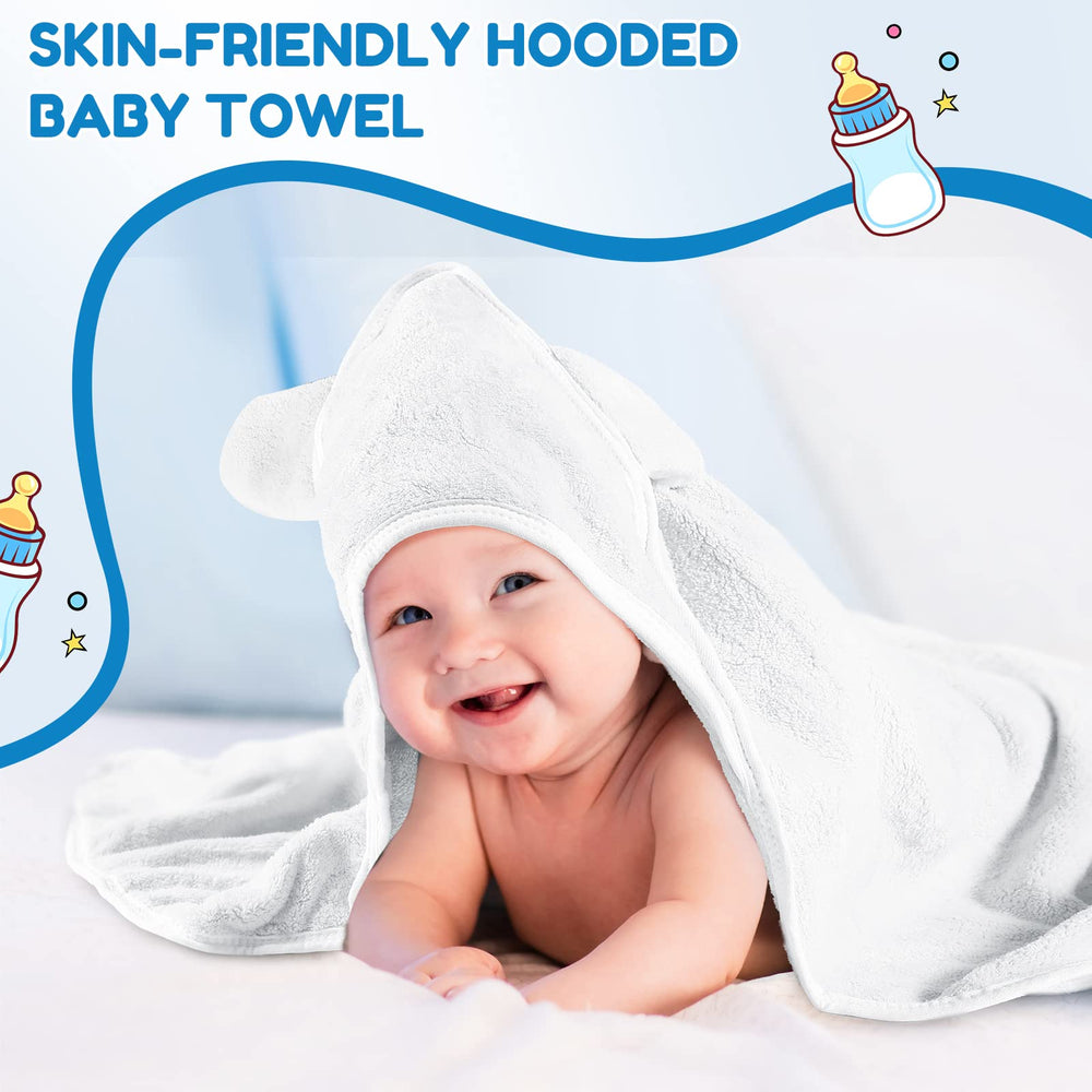 Lounsweer baby shower gift towel set, unisex and versatile.