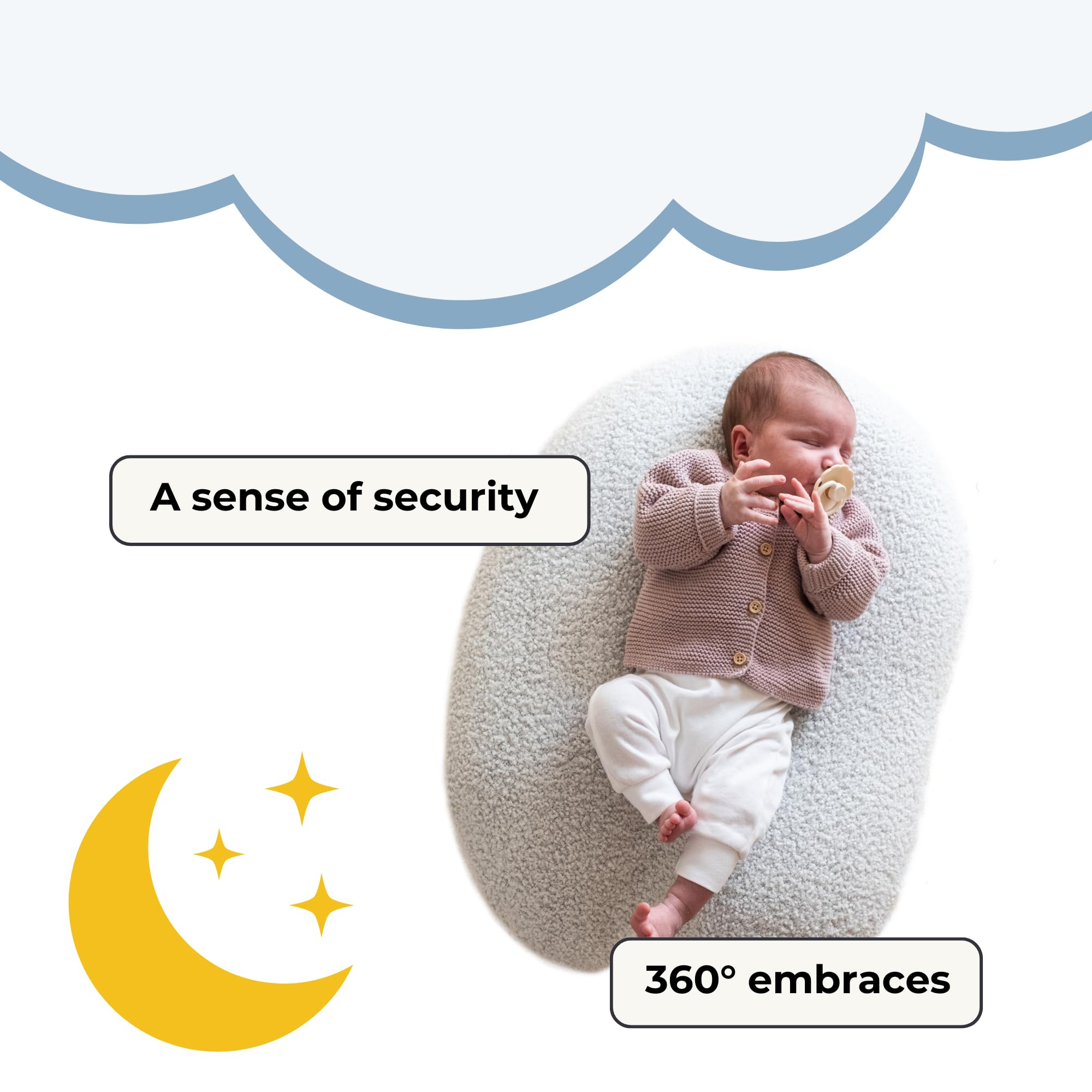 Love bug Modern interior accessory enhances nursery aesthetics with plush comfort.