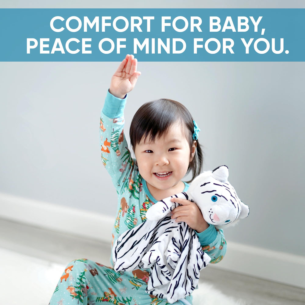 Adjustable volume and 20/40-minute timers tailor sleep routines.