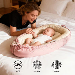 LOVE MAGE cover double-sided pink design offers versatile styling and easy care