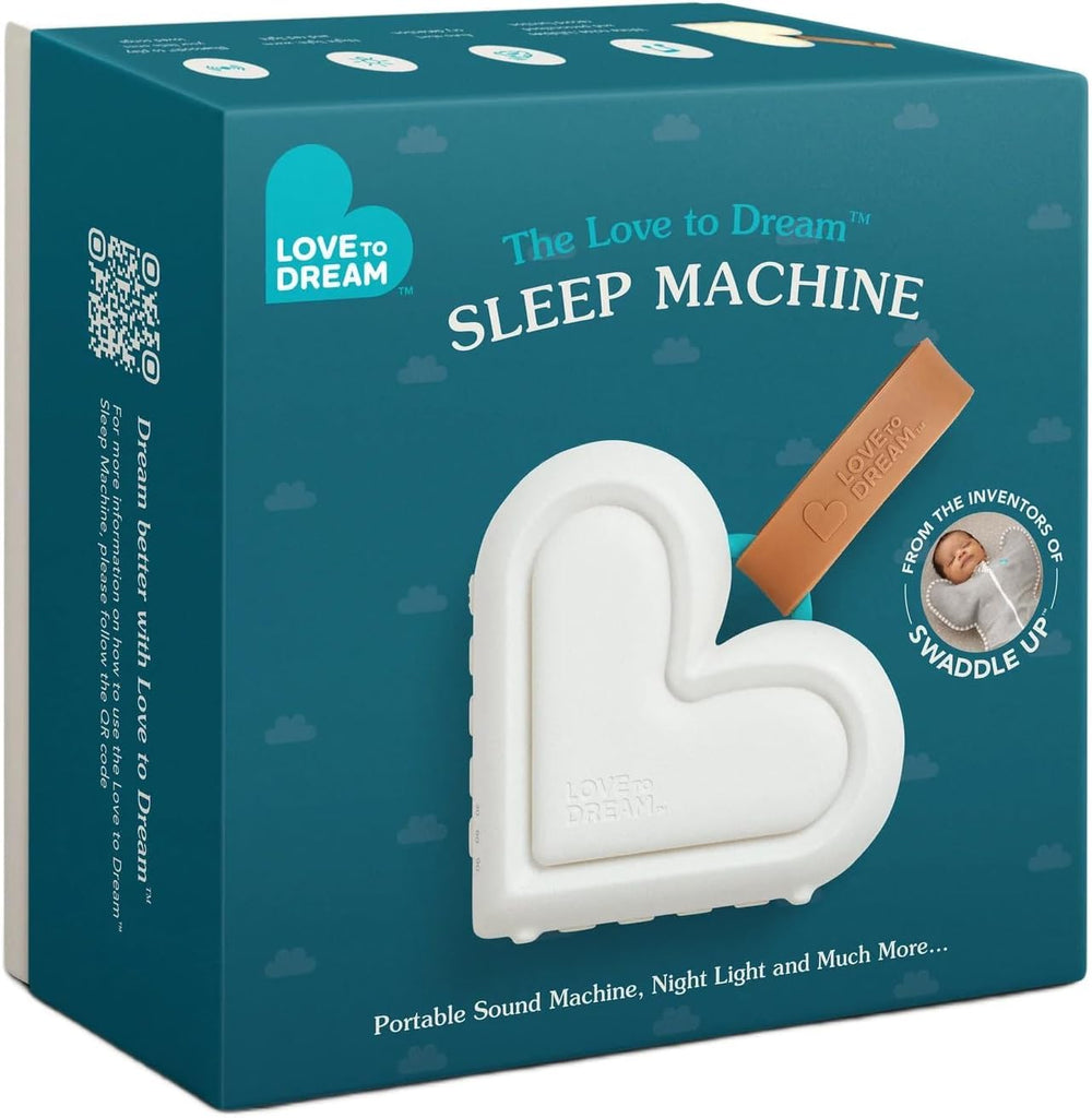 Love to Dream Sleep Machine auto-off timer saves energy and promotes rest.