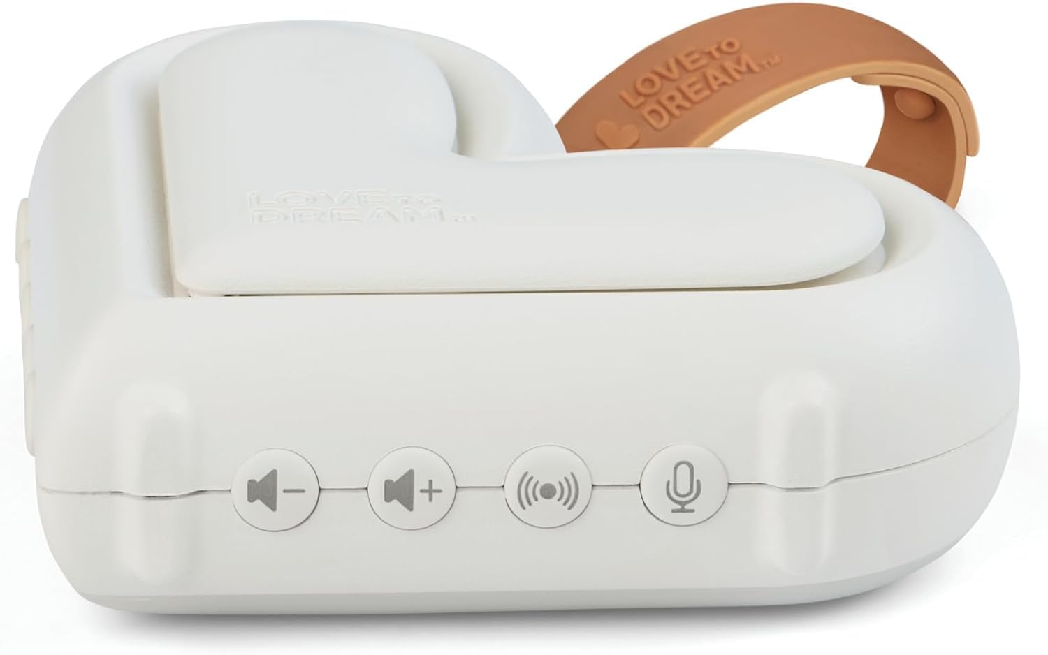 Love to Dream Sleep Machine travel-friendly size fits any room.