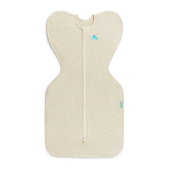Love to Dream Swaddle Up arm-up design promotes self-soothing and safe sleep.