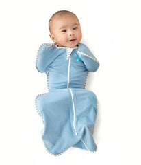 Love to Dream Swaddle Up arm-up design supports baby self-soothing.